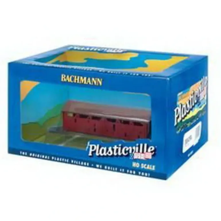 Bachmann 45010 HO Covered Bridge Built-Up Building - Model Train Junction: Quality Parts and Art Supplies