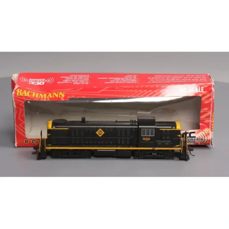 Bachmann 63904 HO Erie RS-3 Diesel Locomotive #932 w/ DCC & Sound LN/Box - Model Train Junction: Quality Parts and Art Supplies