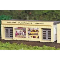 Bachmann 45143 HO Hardware Store Classic Snap Together Building Kit - Model Train Junction: Quality Parts and Art Supplies