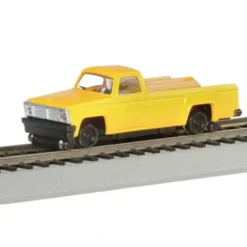 Bachmann 46201 HO Maintenance-of-Way High Railer Pickup Truck - Self-Propelled - Model Train Junction: Quality Parts and Art Supplies