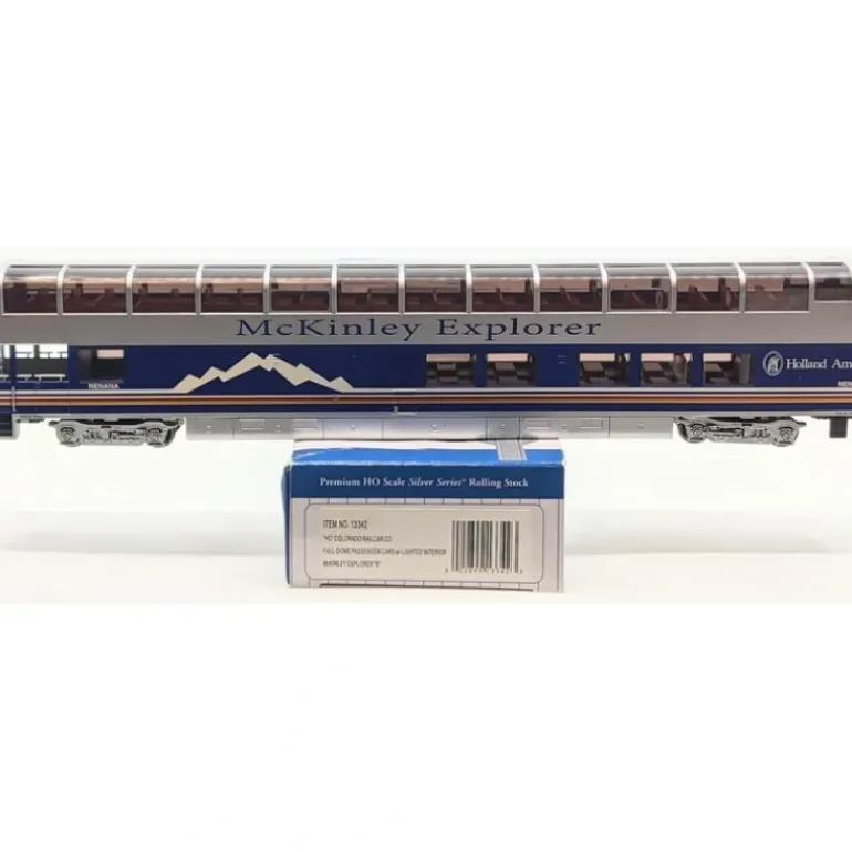 Bachmann 13342 HO McKinley Explorer "Nenana" B Car 89' Full Dome #1055 - Model Train Junction: Quality Parts and Art Supplies