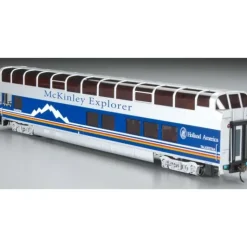 Bachmann 13344 HO McKinley Explorer "Talkeetna" B Car 89' Full-Dome #1057 - Model Train Junction: Quality Parts and Art Supplies