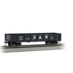 Bachmann 17242 HO Norfolk & Western 40' Gondola - Model Train Junction: Quality Parts and Art Supplies