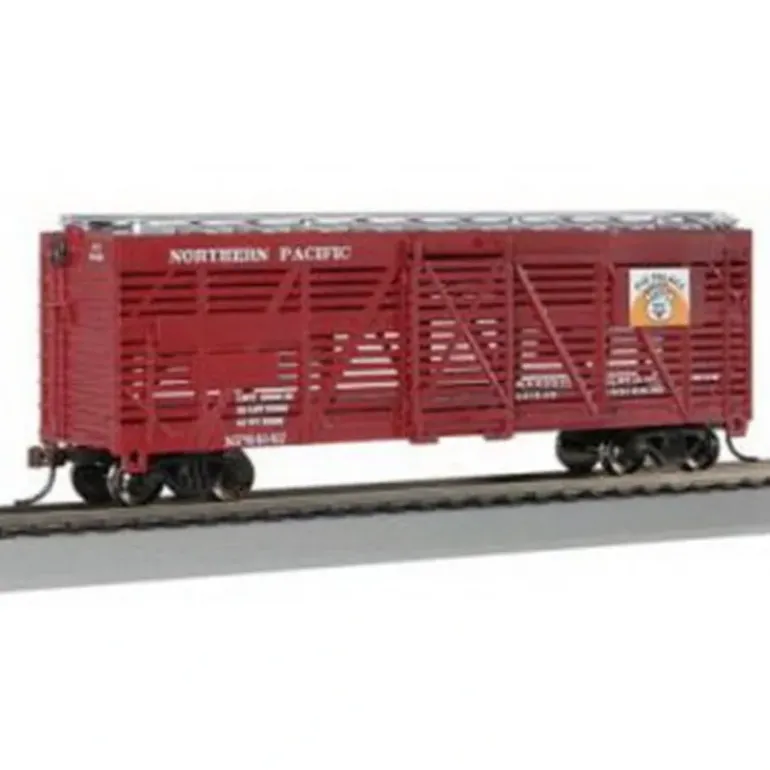 Bachmann 18535 HO Northern Pacific 40' Stock Car - Model Train Junction: Quality Parts and Art Supplies