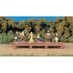 Bachmann 42335 HO Old West People Figures (Set of 6) - Model Train Junction: Quality Parts and Art Supplies
