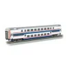 Bachmann 13247 HO Painted & Unlettered Double-Deck Push/Pull Commuter Car - Model Train Junction: Quality Parts and Art Supplies