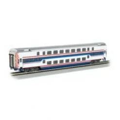 Bachmann 13247 HO Painted & Unlettered Double-Deck Push/Pull Commuter Car - Model Train Junction: Quality Parts and Art Supplies
