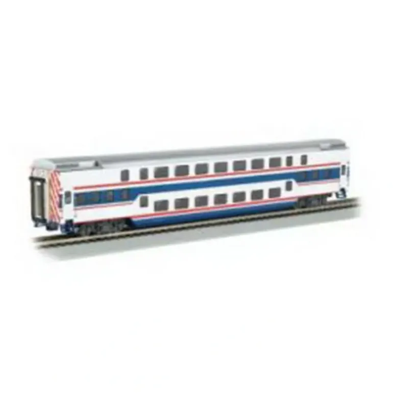 Bachmann 13247 HO Painted & Unlettered Double-Deck Push/Pull Commuter Car - Model Train Junction: Quality Parts and Art Supplies