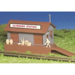 Bachmann 45171 HO Plasticville Freight Station Building Kit - Model Train Junction: Quality Parts and Art Supplies