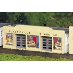 Bachmann 45142 HO Plasticville 5 and 10 Store Building Kit - Model Train Junction: Quality Parts and Art Supplies