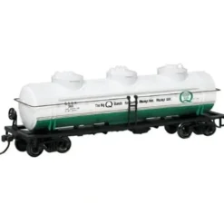 Bachmann 17137 HO Quaker State 40' 3-Dome Tank Car - Model Train Junction: Quality Parts and Art Supplies