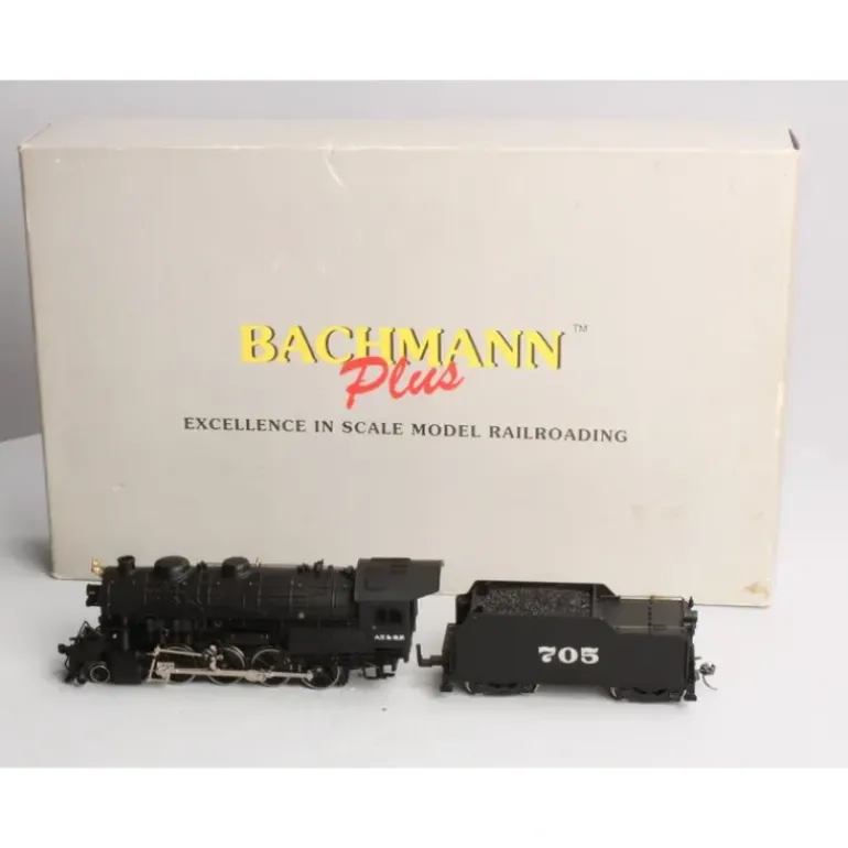Bachmann 31401 HO Santa Fe 2-8-0 Consolidation Steam Locomotive & Tender LN/Box - Model Train Junction: Quality Parts and Art Supplies