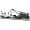 Bachmann 16102 HO Santa Fe 250-Ton Steam Crane and Boom Tender - Model Train Junction: Quality Parts and Art Supplies