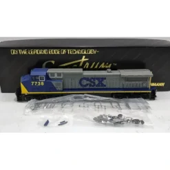 Bachmann 86013 HO Scale CSX GE Dash 8-40CW Diesel Locomotive #7738 - Model Train Junction: Quality Parts and Art Supplies