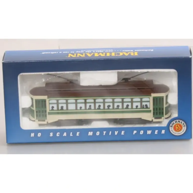 Bachmann 61043 HO Scale Green Brill Tolley - Model Train Junction: Quality Parts and Art Supplies