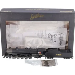Bachmann 83804 HO Scale Seaboard USRA Light 2-10-2 Steam Locomotive #2489 - Model Train Junction: Quality Parts and Art Supplies