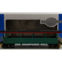 Bachmann 17449 HO Scale Unlettered Open-Sided Excursion Car w/ Seats - Model Train Junction: Quality Parts and Art Supplies