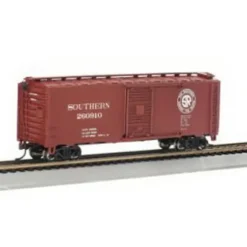 Bachmann 17004 HO Southern 40' Box Car 40' Steel Boxcar #260910 - Model Train Junction: Quality Parts and Art Supplies