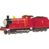 Bachmann 58743 HO Thomas & Friends James The Red Engine With Moving Eyes #5 - Model Train Junction: Quality Parts and Art Supplies