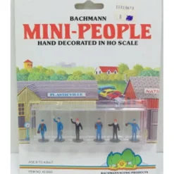 Bachmann 3303 HO Train Crew Figures (Set of 6) - Model Train Junction: Quality Parts and Art Supplies
