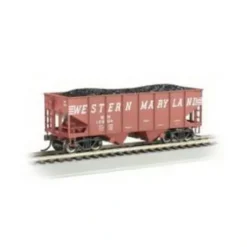 Bachmann 19504 HO Western Maryland 55-Ton Outside-Braced Hopper w/Load #10904 - Model Train Junction: Quality Parts and Art Supplies