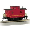 Bachmann 18444 HO Weyerhauser Timber Wood 4-Wheel Bobber Caboose - Model Train Junction: Quality Parts and Art Supplies