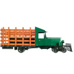 Bachmann 82398 Hunter Green & Black Rail Truck - Model Train Junction: Quality Parts and Art Supplies