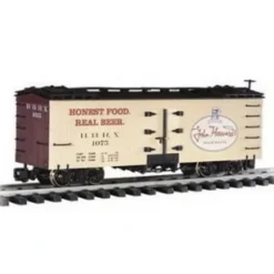 Bachmann 98682 John Harvard Brewery Reefer - Metal Wheels - Model Train Junction: Quality Parts and Art Supplies