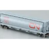 Bachmann 19163 N Canadian National 4 Bay Cylindrical Grain Hopper - Model Train Junction: Quality Parts and Art Supplies