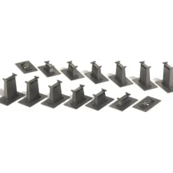Bachmann 44871 N E-Z Track Graduated Pier (Set of 16) - Model Train Junction: Quality Parts and Art Supplies
