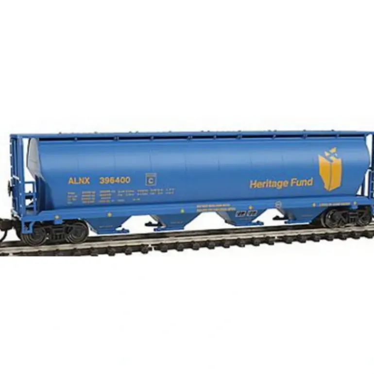 Bachmann 19189 N Heritage Fund 4 Bay Cylindrical Grain Hopper - Model Train Junction: Quality Parts and Art Supplies