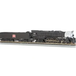 Bachmann 58158 N Rock Island 4-8-4 Northern Steam Locomotive w/52' Tender #5113 - Model Train Junction: Quality Parts and Art Supplies