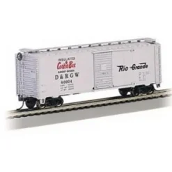 Bachmann 70089 N Scale Denver & Rio Grande Western Cookie Box 40' Boxcar #60004 - Model Train Junction: Quality Parts and Art Supplies
