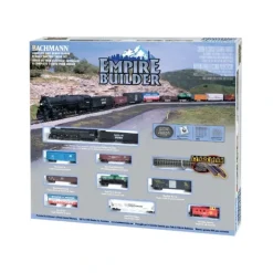 Bachmann 24009 N Scale Empire Builder Steam Starter Freight Train Set - Model Train Junction: Quality Parts and Art Supplies