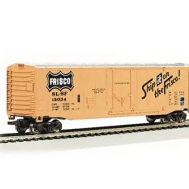 Bachmann 71075 N Scale Frisco 50' Boxcar - Model Train Junction: Quality Parts and Art Supplies
