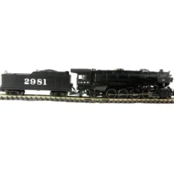 Bachmann 82515 N Scale IC USRA Heavy 4-8-2 Steam Locomotive & Tender w/DCC #2981 - Model Train Junction: Quality Parts and Art Supplies