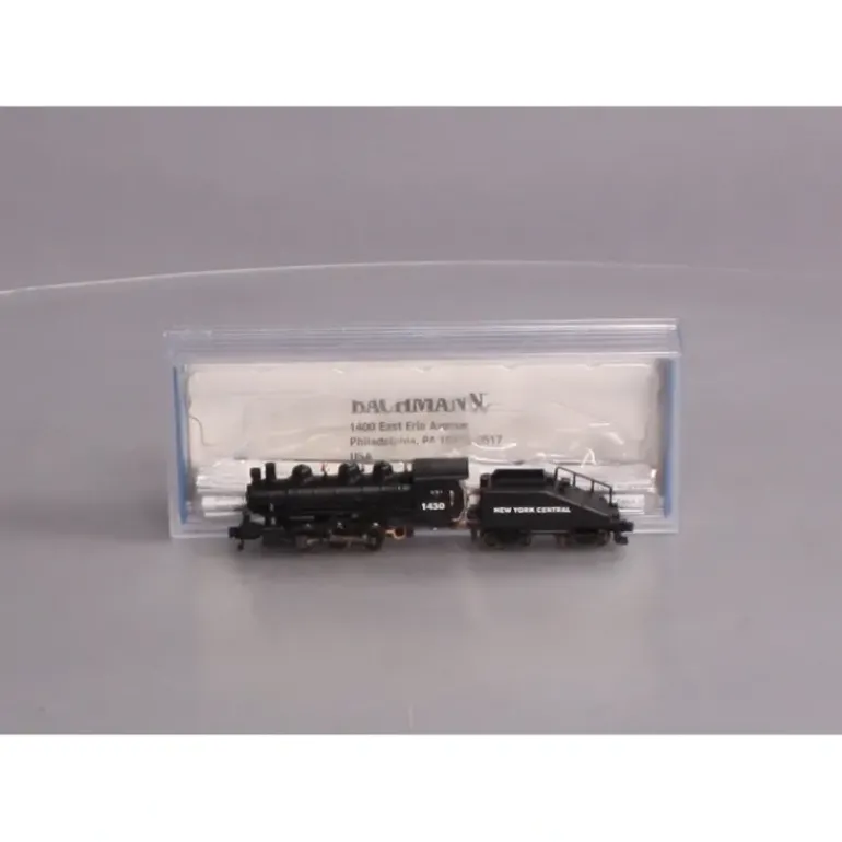 Bachmann 50570 N Scale NYC USRA 0-6-0 Switcher w/Slope-Back Tender #1430 - Model Train Junction: Quality Parts and Art Supplies