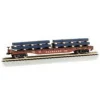 Bachmann 18969 N Seaboard System Flatcar w/Steel Load - Model Train Junction: Quality Parts and Art Supplies