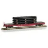 Bachmann 18973 N Union Pacific Flat Car w/Pipes - Model Train Junction: Quality Parts and Art Supplies
