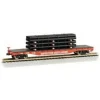 Bachmann 18978 N Western Maryland Flatcar w/Pipes - Model Train Junction: Quality Parts and Art Supplies