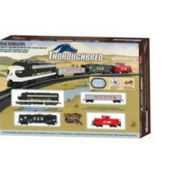 Bachmann 00691 Norfolk Southern Thoroughbred HO Gauge Diesel Starter Train Set - Model Train Junction: Quality Parts and Art Supplies