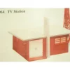 Bachmann 1964 O Plasticville TV Station Classic Snap-Fit Building Kit - Model Train Junction: Quality Parts and Art Supplies