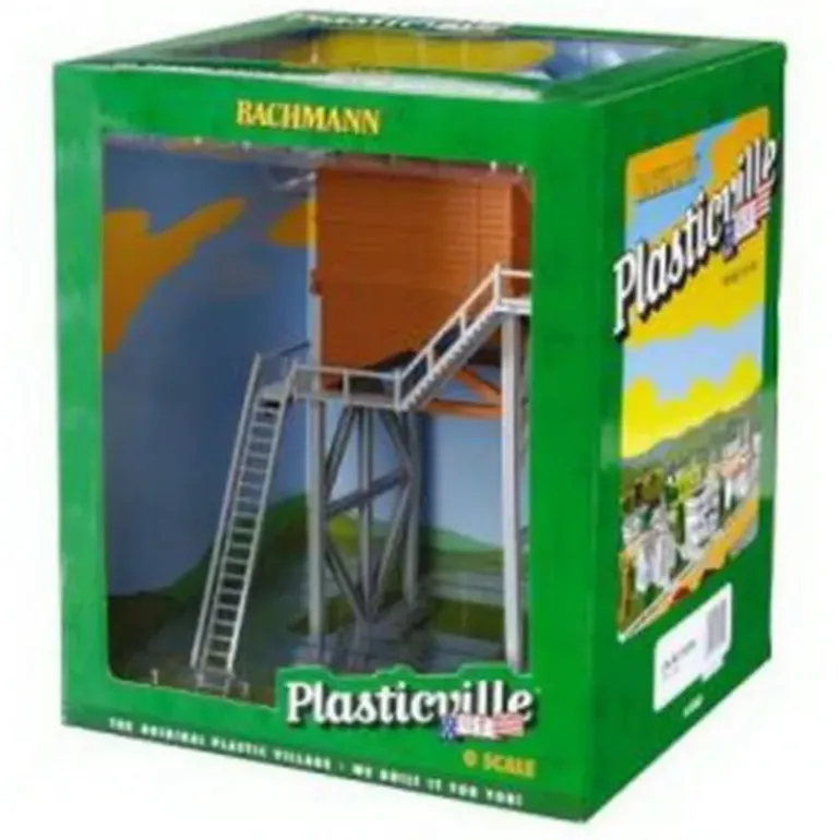 Bachmann 45301 O Plasticville Built-Up Coaling Tower Building - Model Train Junction: Quality Parts and Art Supplies