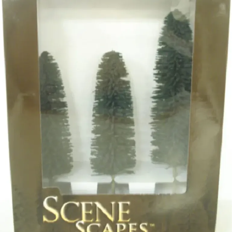 Bachmann 32205 O Scene Scapes 8"-10" Cedar Trees (Set of 3) - Model Train Junction: Quality Parts and Art Supplies