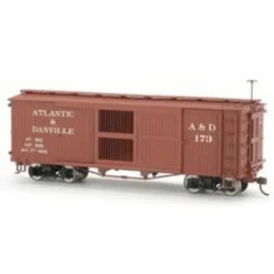 Bachmann 27638 On30 Atlantic & Danville Ventilated Box Car #173 - Model Train Junction: Quality Parts and Art Supplies