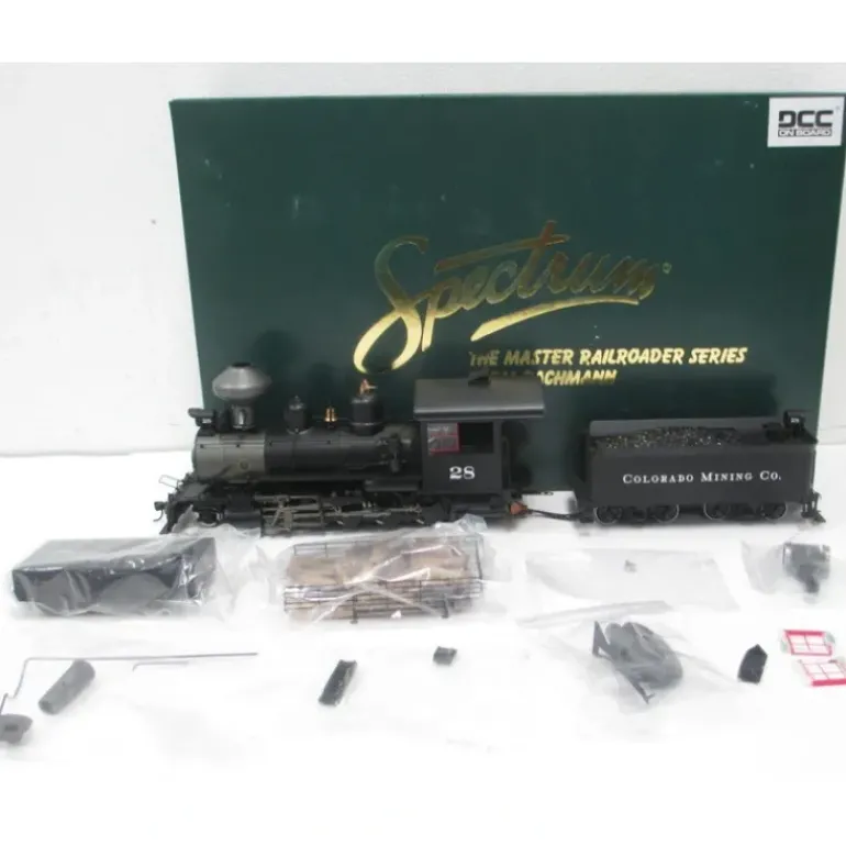 Bachmann 25962 On30 Colorado Mining Co. 2-8-0 Steam Locomotive with DCC #28 - Model Train Junction: Quality Parts and Art Supplies