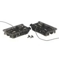 Bachmann 29902 On30 Diecast Passenger Trucks (Set of 2) - Model Train Junction: Quality Parts and Art Supplies