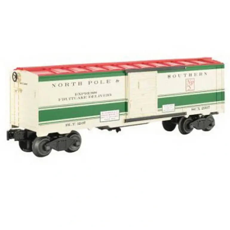 Bachmann 27044 On30 North Pole & Southern Christmas Fruitcake Wood Box Car #2007 - Model Train Junction: Quality Parts and Art Supplies
