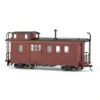 Bachmann 26798 On30 Oxide Red Side Door Wooden Caboose with Interior Light - Model Train Junction: Quality Parts and Art Supplies
