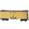 Bachmann 27499 On30 Painted & Unlettered Billboard Reefer (yellow, brown) - Model Train Junction: Quality Parts and Art Supplies